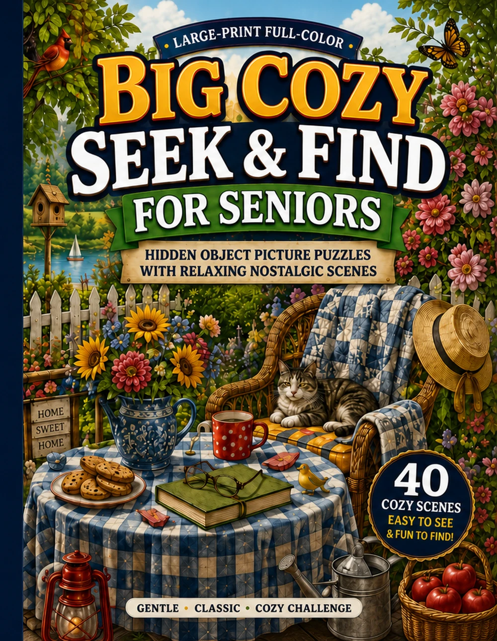 Big Cozy Seek and Find for Seniors cover