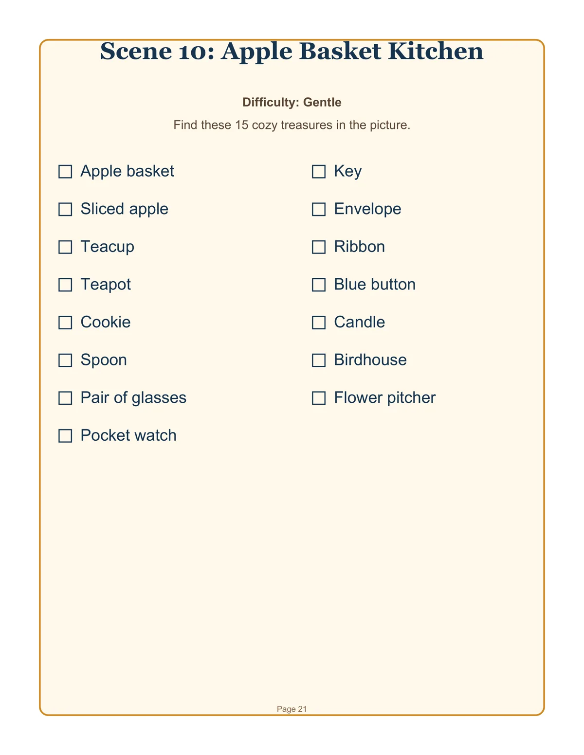 Apple basket clue list thumbnail